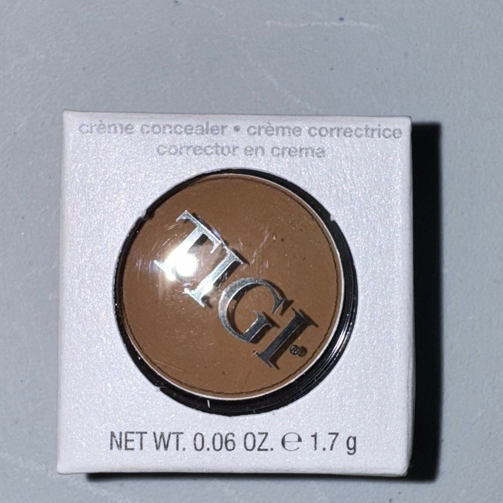 TIGI Creme Concealer Face Makeup DARK New! 2 pack .06 oz each